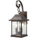 Minka Lavery Mariner's Pointe 21 Inch Tall 3 Light Outdoor Wall Light - 72632-143C