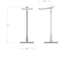 Koncept Royyo 6 Inch Desk Lamp - RYO-SW-MWT-WOK-DSK