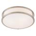 Access Lighting Conga 19 Inch 3 Light LED Flush Mount - 50081LEDDLP-BS/OPL