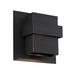 Modern Forms Pandora 9 Inch Tall LED Outdoor Wall Light - WS-W30509-BK