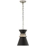 Visual Comfort Signature Collection Chapman & Myers Alborg 10 Inch Mini Pendant - CHC 5240AN-BLK