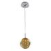 Kalco Lighting Meteor 6 Inch Mini Pendant - 309510CH/AMBER