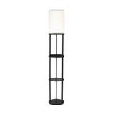 Adesso Charging Station 66 Inch Floor Lamp - 3116-01