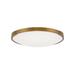 Visual Comfort Modern Collection Lance 13 Inch 1 Light LED Flush Mount - 700FMLNC13A-LED930