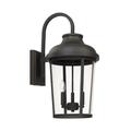 Capital Lighting Fixture Company Dunbar 26 Inch Tall 3 Light Outdoor Wall Light - 927032OZ