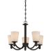 Nuvo Lighting Laguna 23 Inch 5 Light Chandelier - 60/5925