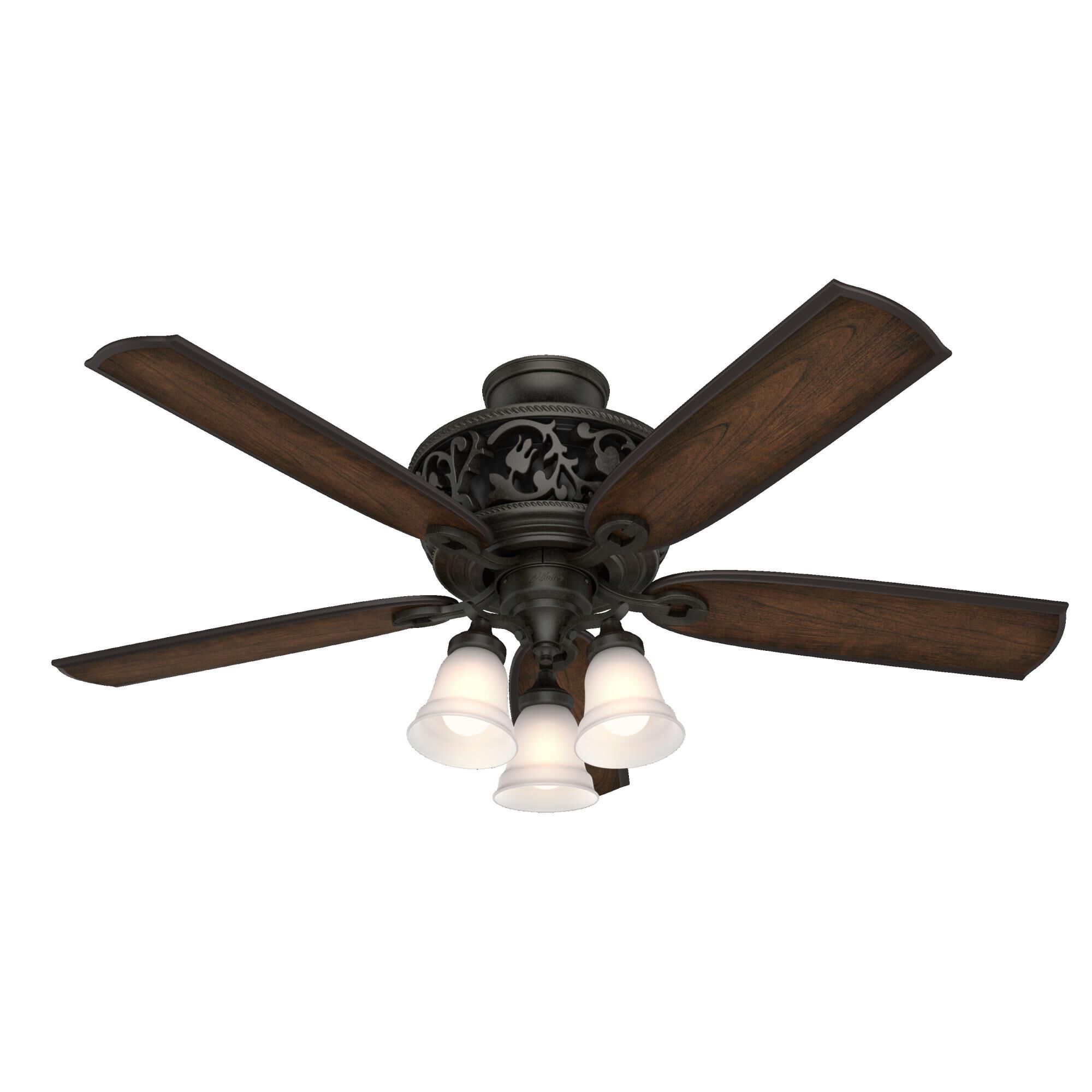 Hunter Fan Promenade 54 Inch Ceiling Fan with Light Kit - 59546