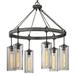 Troy Lighting Union Square 30 Inch 6 Light Chandelier - F5916