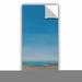 Highland Dunes A.M. Beach Walk Removable Wall Decal Vinyl in Blue | 24 H x 12 W in | Wayfair F9306690F1CD41DC885AB5A8A67B3737