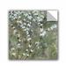 Bungalow Rose Pear Blossoms I Removable Wall Decal Vinyl in Gray/Green/White | 24 H x 24 W in | Wayfair F4C7453A47D5485FA3C5526C4F29EFC9