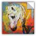 Winston Porter Horse Removable Wall Decal Vinyl in White | 36 H x 36 W in | Wayfair 162CB590D602498590F7F4F9CB46EA4F