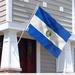 ANLEY Fly Breeze Series El Salvador Polyester 36 x 60 in. House Flag in Blue/Gray | 36 H x 60 W in | Wayfair A.Flag.Salvador