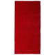 Läufer Teppich Rot Polyester 80 x 150 cm Rechteckig Hochflor Modern Maschinengetuftet Fußbodenheizung Geeignet Wohnzimmer Schlafzimmer Flur