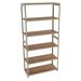 Tennsco Corp. Shelving Unit Wood/Wire/Metal in Brown | 76 H x 36 W x 18 D in | Wayfair RGL-1836S-214