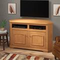 Foundry Select Rafeef Solid Wood TV Stand for TVs up to 65" Wood in Brown | 31.75 H in | Wayfair 1D44DFD9278E47A68184116B58D72DD6