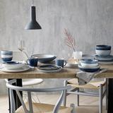 Denby Studio Blue Chalk Round Platter All Ceramic/Earthenware/Stoneware in White | 12 W in | Wayfair STB-132CH