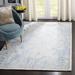 Blue/White 84 x 0.25 in Indoor Area Rug - Ophelia & Co. Oakton Hand-Tufted Wool Blue/Ivory Area Rug Wool | 84 W x 0.25 D in | Wayfair