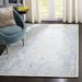 Blue/White 27 x 0.25 in Indoor Area Rug - Ophelia & Co. Oakton Hand-Tufted Wool Blue/Ivory Area Rug Wool | 27 W x 0.25 D in | Wayfair