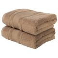 Wrought Studio™ Mablethorpe 2 Piece Turkish Cotton Bath Towel Set Turkish Cotton in Brown | 27 W in | Wayfair CBEB00BA73D1463382D5A0AC9A448400