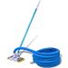 WFX Utility™ Pool Cleaning Tool Vacuum w/ Telescopic Pole & Hose Plastic in Blue | Wayfair 90506