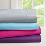 Microfiber Queen Sheet Set w/ Side Storage Pockets - Intelligent Design ID20-1457