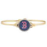 Women's Luca + Danni Gold Boston Red Sox Petite Bangle Bracelet