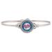 Women's Luca + Danni Silver Minnesota Twins Bangle Bracelet