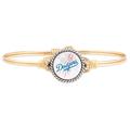 Women's Luca + Danni Gold Los Angeles Dodgers Bangle Bracelet