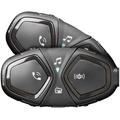 Interphone Active Bluetooth Communication System Double Pack, black