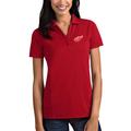 Women's Antigua Red Detroit Wings Tribute Polo