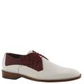 Stacy Adams Russo - Mens 8.5 White Oxford Medium