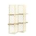 Braxton Culler Santa Cruz 54" 4 Panel Folding Room Divider Bamboo/Rattan | 71 H x 54 W x 11 D in | Wayfair 129-027/BISQUE