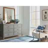 Armchair - Birch Lane™ Montego 73.66Cm Wide Crypton® Armchair Crypton®/Wood in Brown/Gray/White | 36 H x 29 W x 33 D in | Wayfair