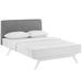 Tracy King Bed MOD-5767-WHI-GRY