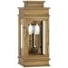 Visual Comfort Signature Collection Chapman & Myers Linear Lantern 12 Inch Tall 2 Light Outdoor Wall Light - CHD 2907AB-CG