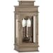 Visual Comfort Signature Collection Chapman & Myers Linear Lantern 12 Inch Tall 2 Light Outdoor Wall Light - CHD 2907AN-CG