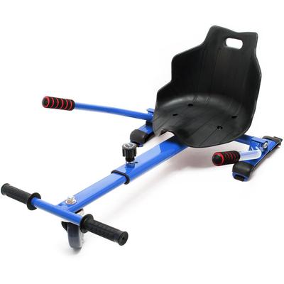 Wiltec Sitzscooter Blau, verstellbarer Kartsitz für Elektroscooter bis 120 kg, Sitzscooter Image