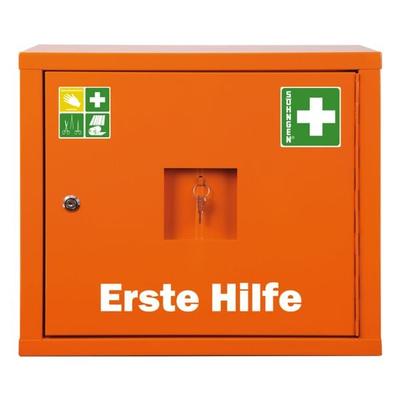 SÖHNGEN Verbandschrank »JUNIORSAFE Norm orange« mit Füllung orange, 49x42x20 cm