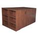 Legacy Stand Up 2 Storage Cabinet/ 2 Lateral File Quad w/ Bookcase End in Cherry - Regency LS2SC2LF8546CH