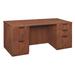 "Legacy 66"" Double Full Pedestal Desk in Cherry - Regency LDPF6630CH"