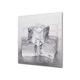 Concept Crystal Stylish Tempered glass backsplash – Glass kitchen splashback – Glass upstand BS18 Ice cubes Series: Ice Cubes Gray 2