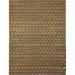 Brown/Gray 60 x 0.5 in Indoor Area Rug - Bayou Breeze Appleby Handmade Dhurrie Area Rug Cotton/Jute & Sisal | 60 W x 0.5 D in | Wayfair