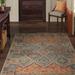 Blue 63 x 0.1 in Area Rug - World Menagerie Shantae Oriental Beige/Area Rug Polypropylene | 63 W x 0.1 D in | Wayfair