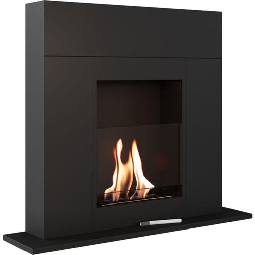 Bioethanol Ethanol Kamin Biokamin Whiskey 2 Schwarz Standkamin Ethanol