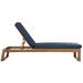 Solano Sunlounger in Natural/Navy - Safavieh PAT7024C