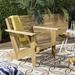 Lanty Adirondack Chair in Natural - Safavieh PAT6746A