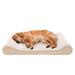 Ultra Plush Luxe Lounger Orthopedic Dog Bed, 30" L x 45" W, Cream, X-Large, Off-White