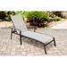 Charlton Home® Wrenn 69.2" Long Reclining Single Chaise Metal in Gray | 41.7 H x 28.2 W x 69.2 D in | Outdoor Furniture | Wayfair