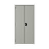 WFX Utility™ 72" H x 36" W x 18" D Wardrobe Storage Cabinet Steel in Gray | 72 H x 36 W x 18 D in | Wayfair 0AAB3D8536BF4E32A6708618687CA7CF