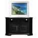 Red Barrel Studio® Wentzel Solid Wood TV Stand for TVs up to 43" Wood in Black | 27 H in | Wayfair 2865F6093ED94CF3A176F14E3EFCFFCE